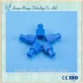 CE y ISO aprobado médico desechables BLUE Combi Spiral stopper